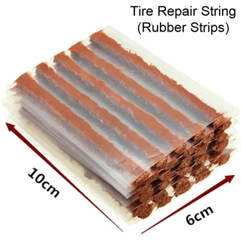 Thumbnail: 10/30/50Pcs Car Tyre Repair Strips 6mm Tubeless Tyre Puncture Repairing Stiring 