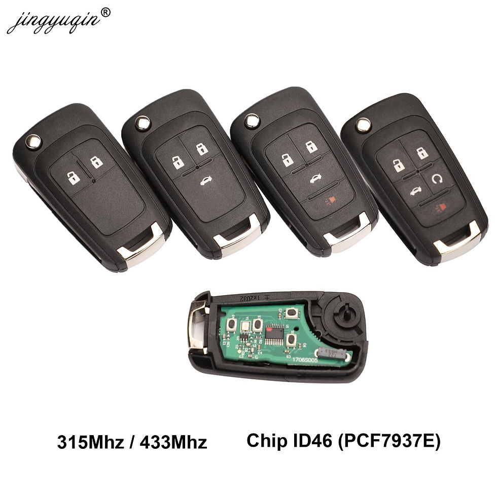 jingyuqin 2/3/4/5 Buttons Car Remote Key DIY for OPEL/VAUXHALL Astra J Corsa E I
