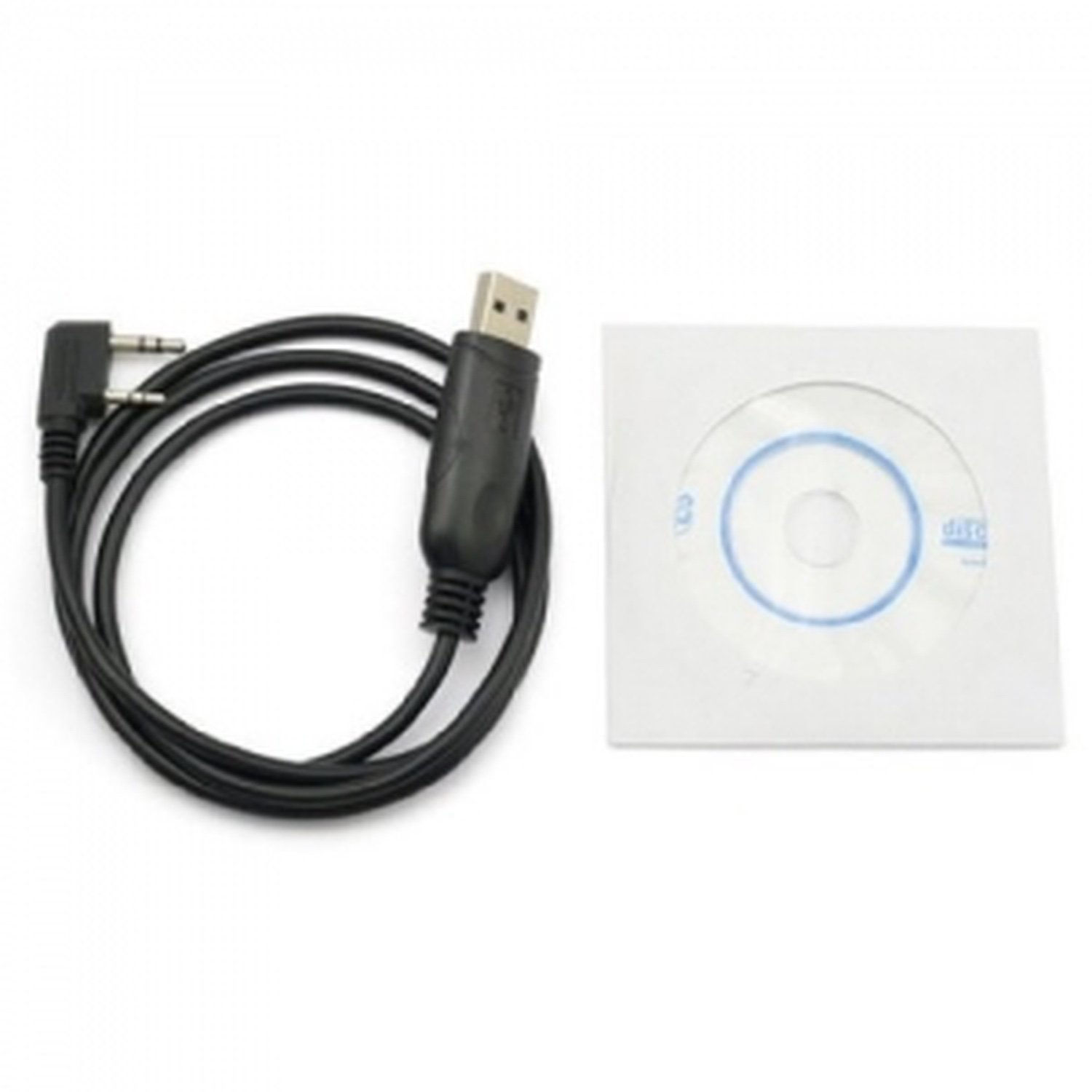 USB +Cd Programming Cable for Walkie Talkie Baofeng Transmitter