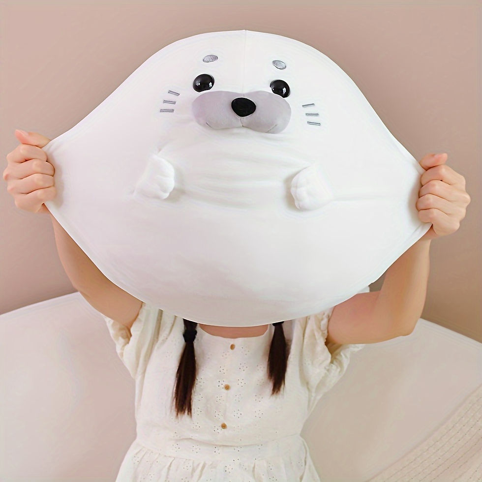 1pc, Round And Chubby Seal Plush Toy, Animal Plush Toy, Soft Plush Toy, Toys For