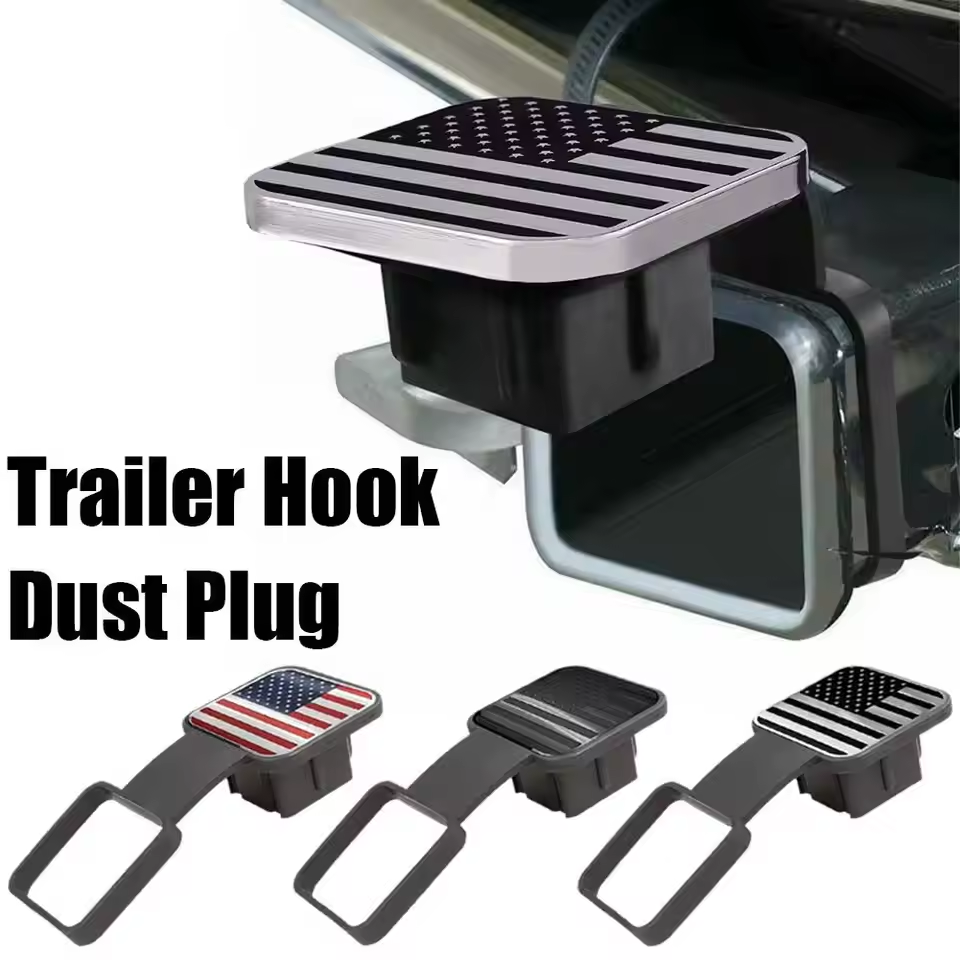 Trailer Hitch Receiver Cover Plug Waterproof Tube Cap Protector Dustproof Traile