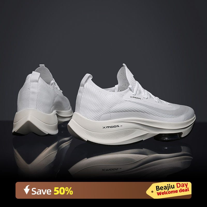 Marathon Air Cushion Men Sports Running Shoes Breathable Lightweight Women's Com