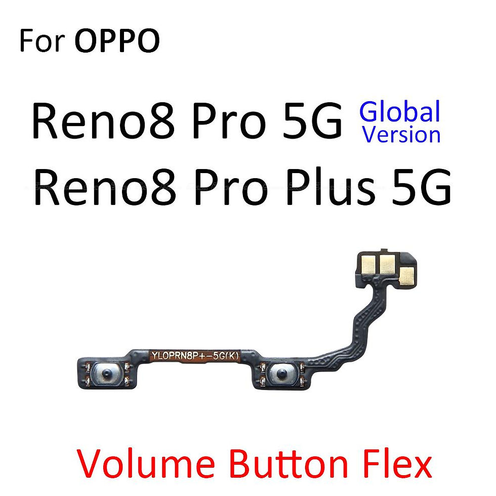 Thumbnail: Power ON OFF Mute Switch Control Key Volume Button Flex Cable For OPPO Reno8 Ren
