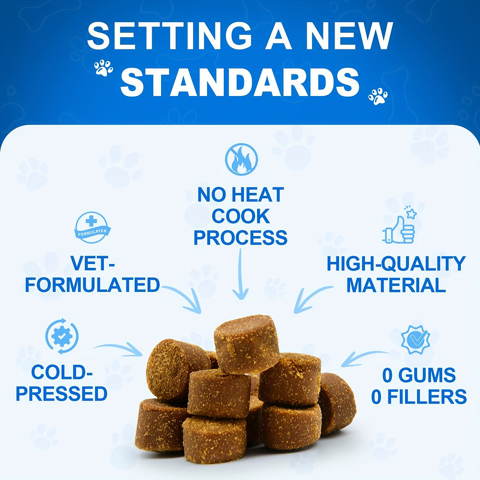 Thumbnail: 120 Chews GuruAmi Probiotics for Dogs - Soothing Digestive Issues, Boosting Immu