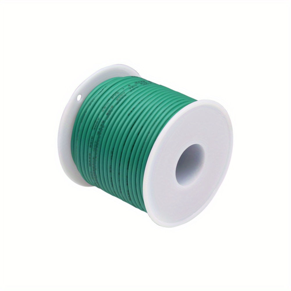 1 Set 65.6 Feet Ultra Flexible 18 AWG 18 Gauge Silicone Wire Spool with 150 Stra