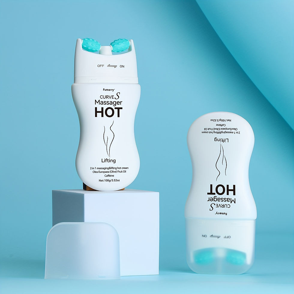 1 Bottle, Curve S Hot Lifting 2-in-1 Massaging Hot Cream - Moisturizing & Firmin