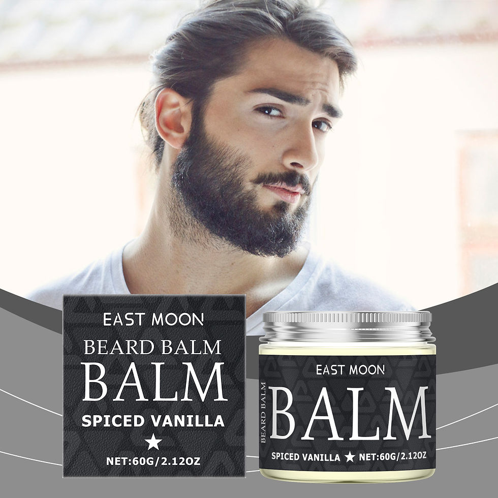 60g Vanilla Beard Keep Smoothing Nourishing Balm Strong Holding Increase Growth