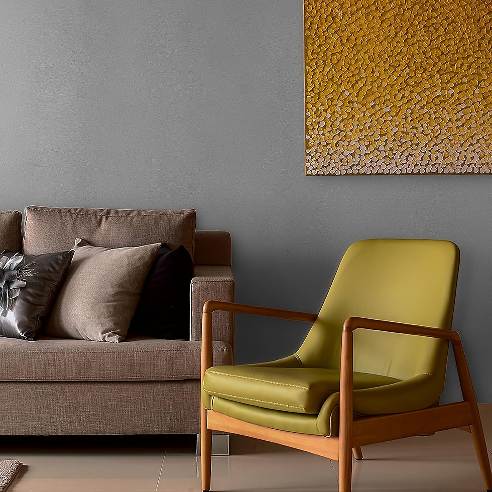 Thumbnail: 1 Roll Matte Solid Color Self-Adhesive Wallpaper - Easy Installation, Durable Vi
