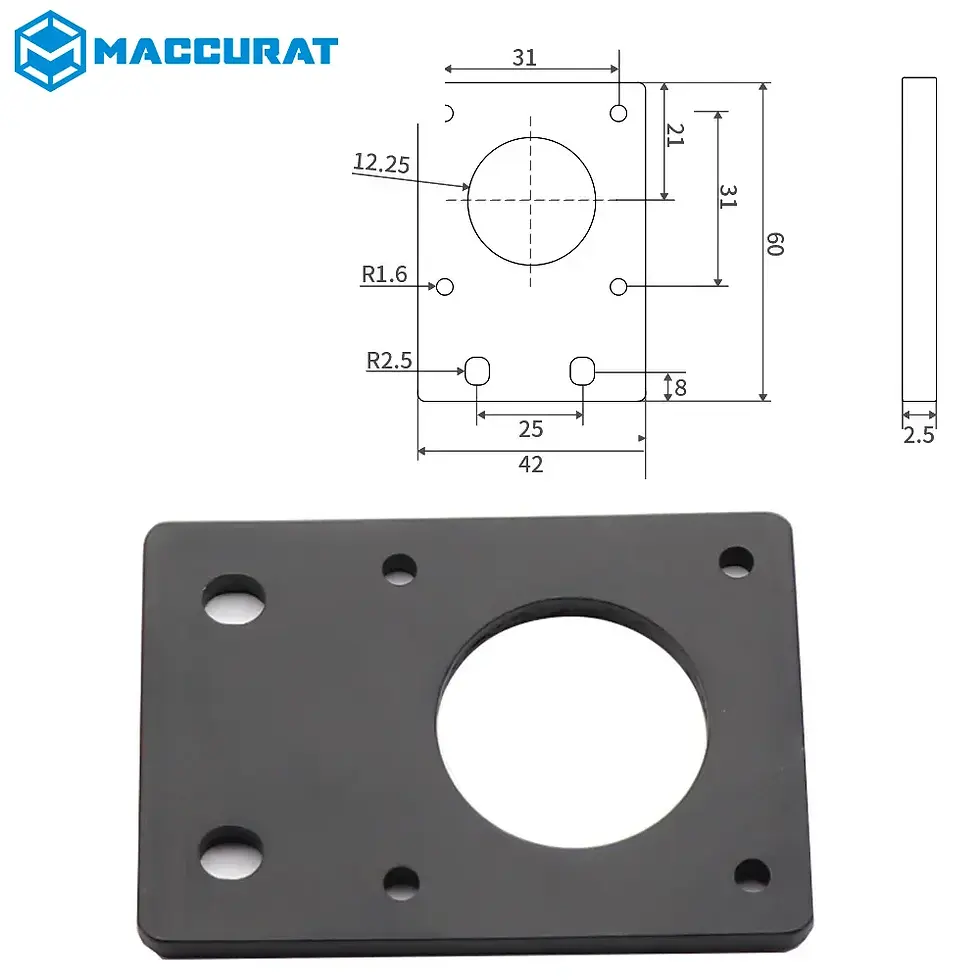 1-30pcs NEMA 17 42-Series Stepper Motor Mounting Plate Fixed Plate Bracket for 3