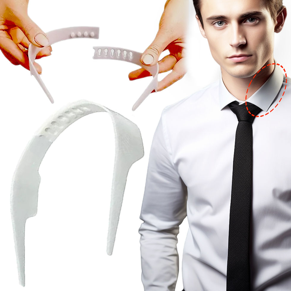 Adjustable Shirt Collar Support T-Shirt Stand Collar Shaper Shirt Anti-roll Fixe