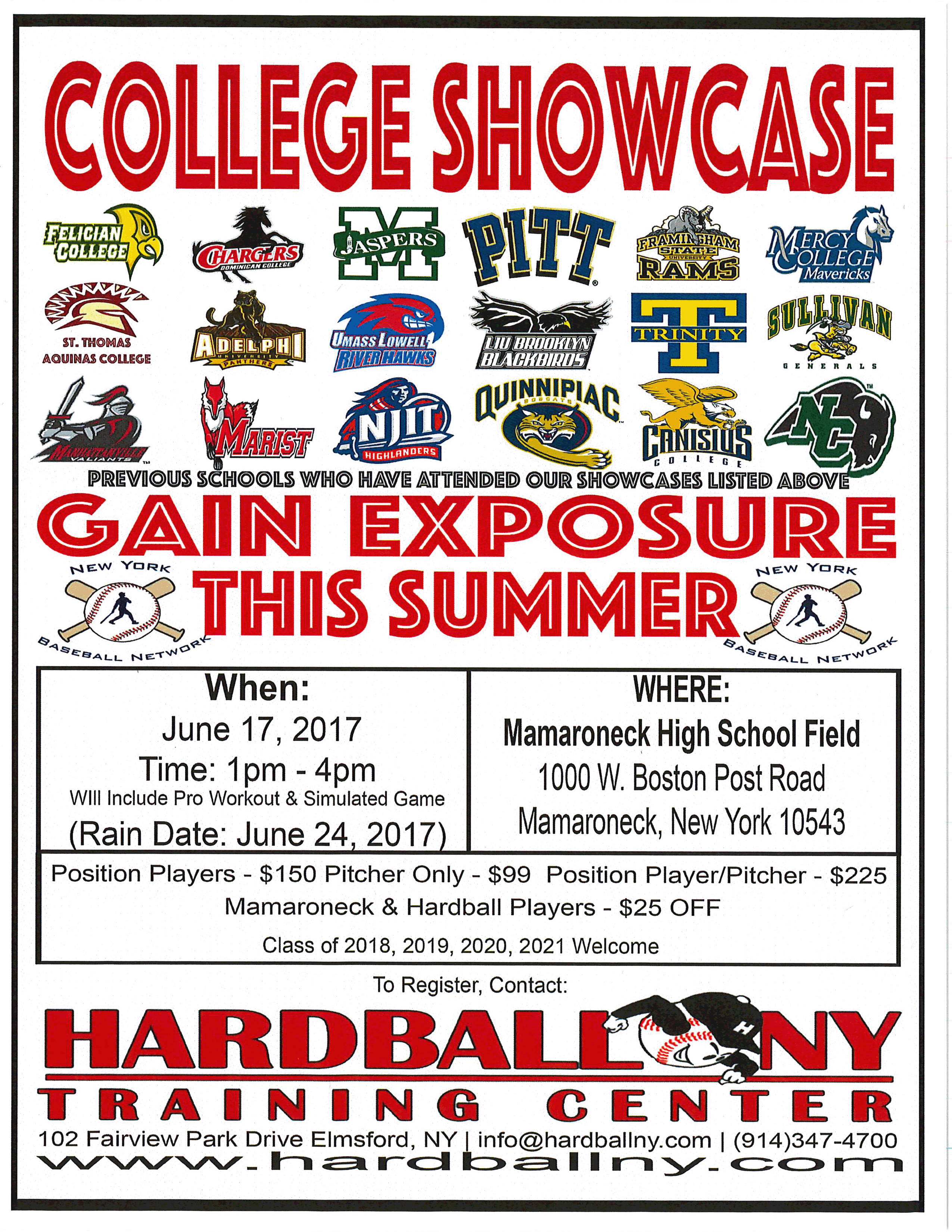 2017 Summer College Showcase