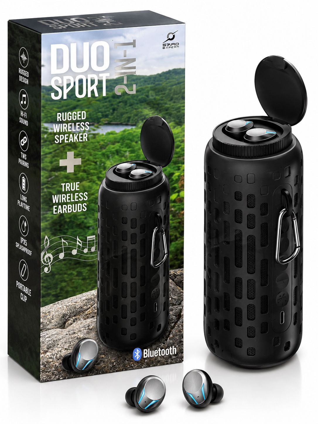 ZeroStatik Duo Sport 2-in-1