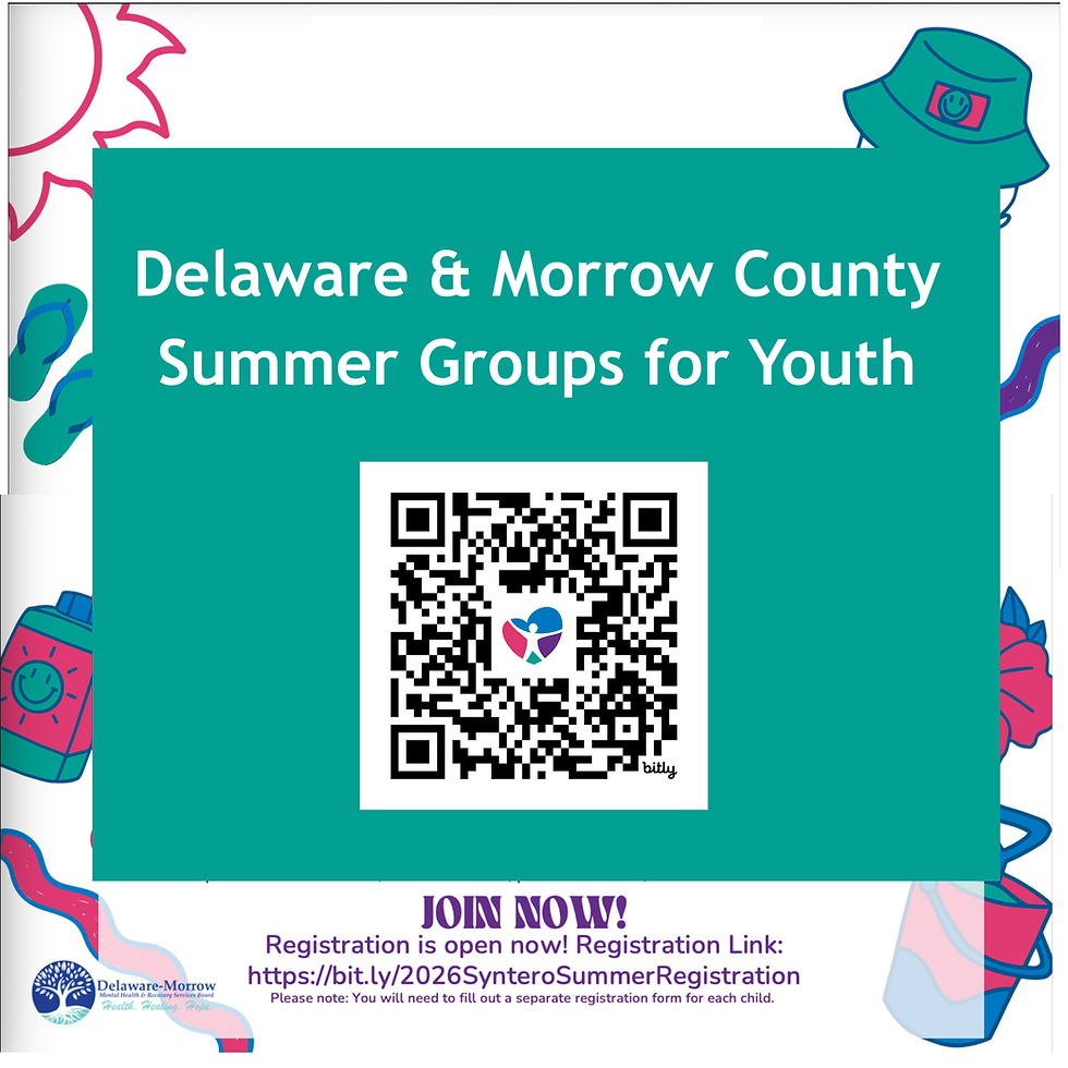 Delaware & Morrow County Summer Groups for Youth
