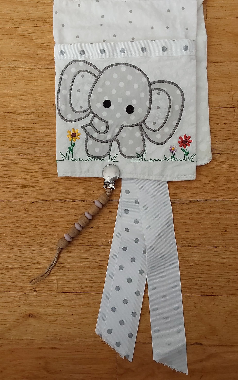 Thumbnail: Handmade Baby Quilt {F0215}