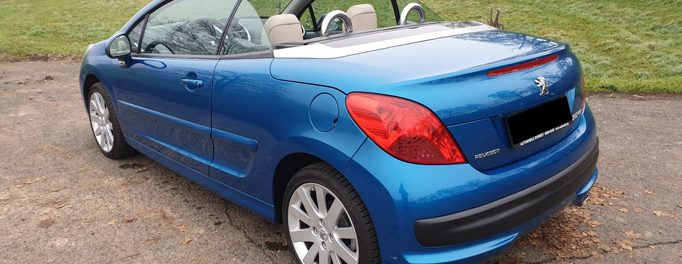 Import Auto Allemagne - Auto Convoi Allemagne - Peugeot 207 CC Platinum 1.6 THP 120ch