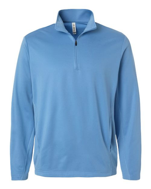 Thumbnail: Unisex Squad Cadet Quarter-Zip Tech Fleece Pullover - TT401