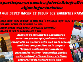 asi podras participar en nuestro album fotografico
