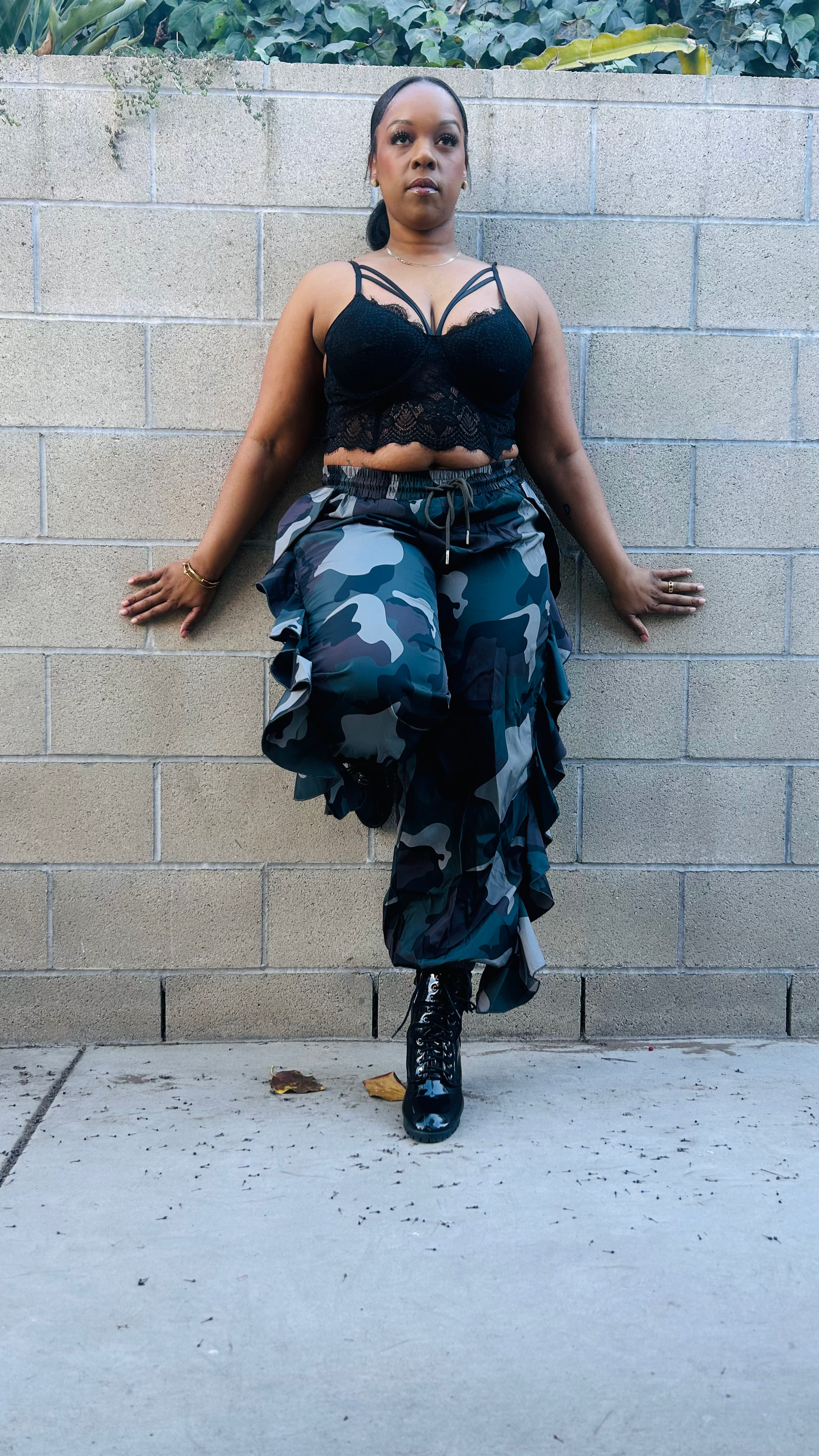 Parachute army fatigue pants