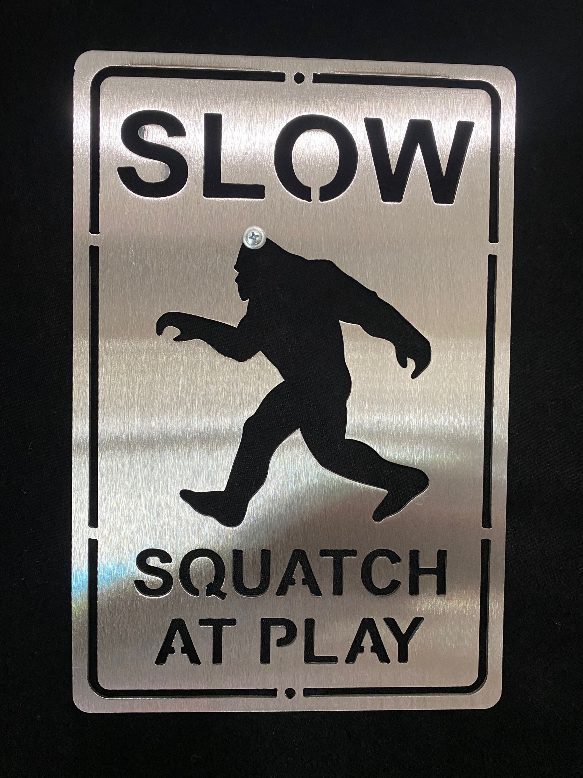 Slow squatch at play