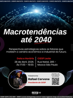 FIQUE POR DENTRO DAS MACROTENDÊNCIA ATÉ 2040