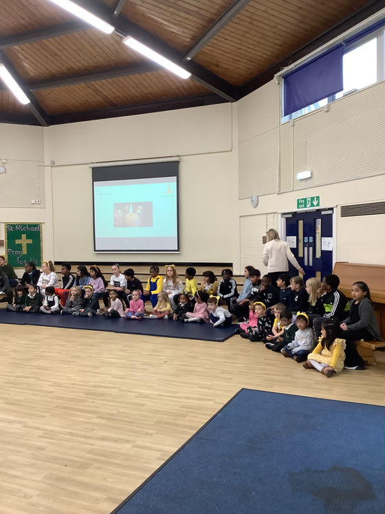 Year 5 and Reception Buddy Liturgy