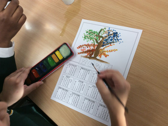 Four Season Trees in Year 4
