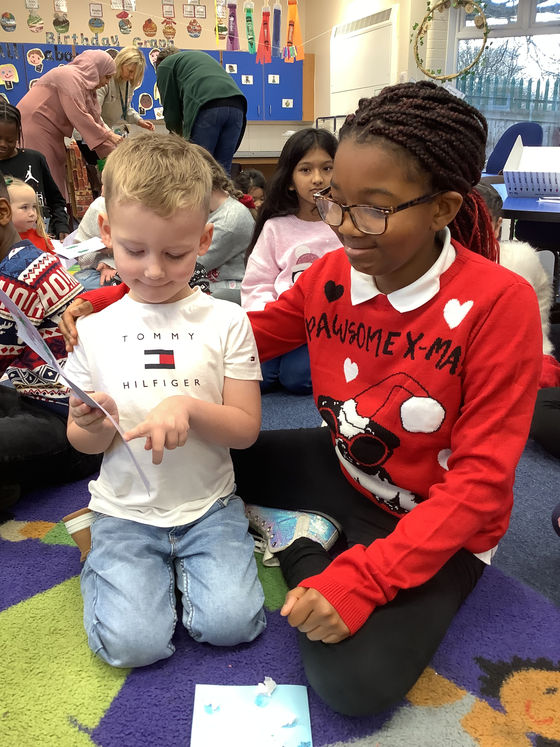 Y5 and Reception Buddies