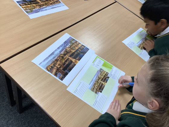 Year 4 study the photography of Matt Hale