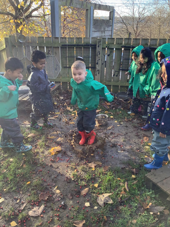 Reception in Forest School