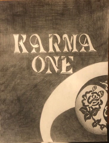 Karma One Completed drawing