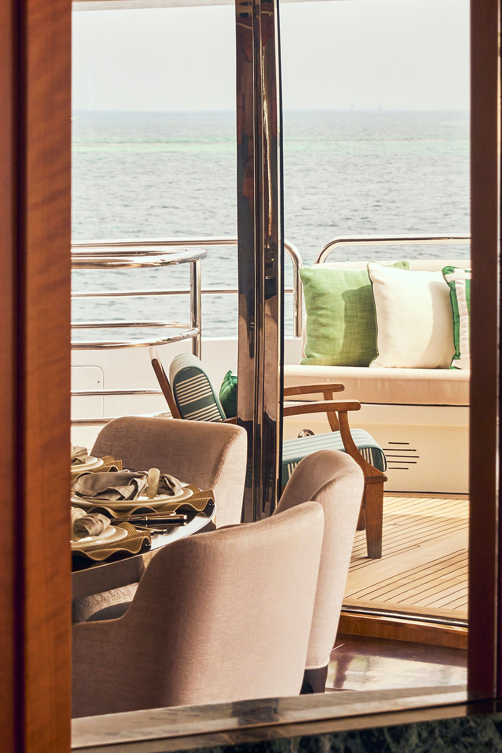 Superyacht interior