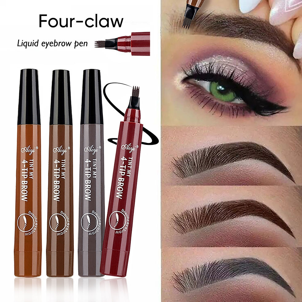 Thumbnail: Korean four-fork eyebrow pencil, four-end, natural lasting, easy to color, water