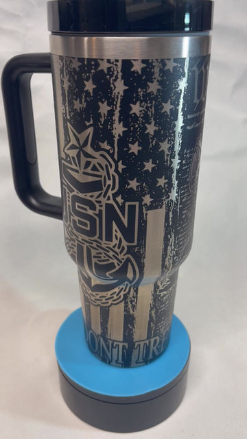 Thumbnail: 40oz “We The People” Tumbler - Navy Chief Edition
