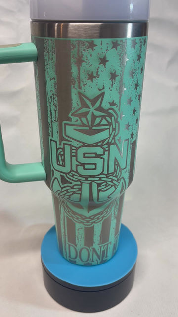 Thumbnail: 40oz “We The People” Tumbler - Navy Chief Edition