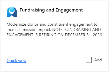 A perspective on Microsoft Fundraising & Engagement's planned retirement