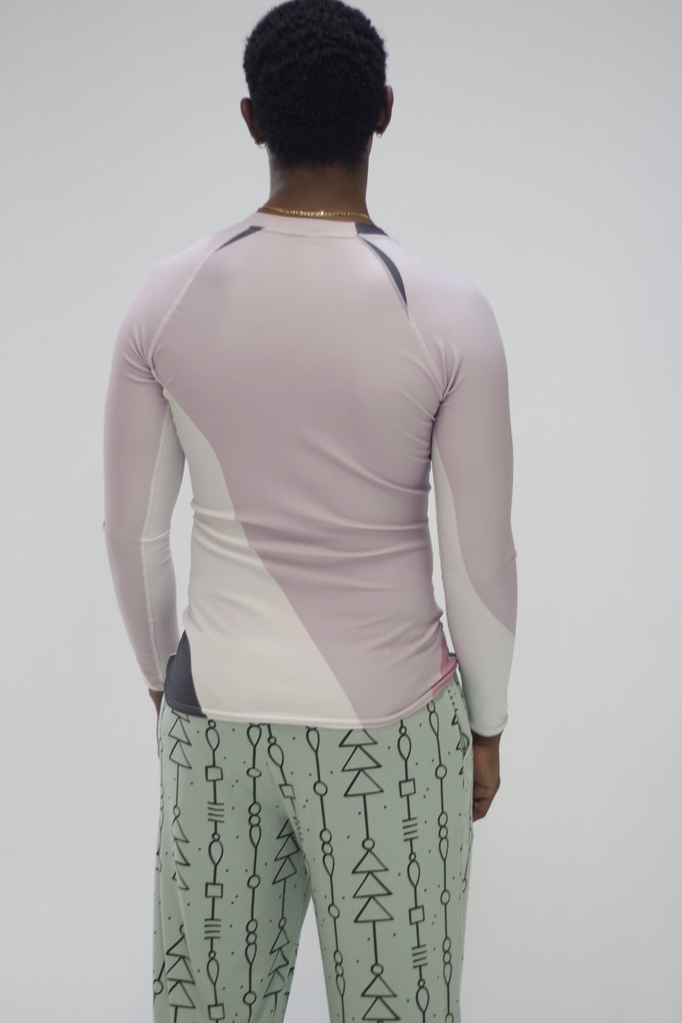 Thumbnail: Blush Long Sleeve Rash Guard