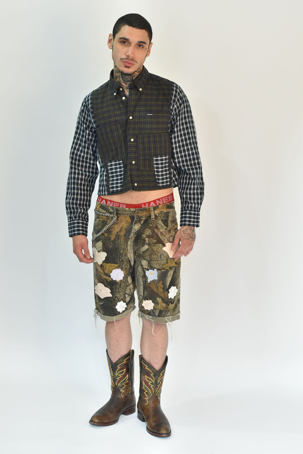 Thumbnail: Multi-Pocket Button-Up (Navy Blue)