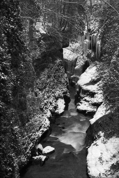 Winter in Clifton Gorge