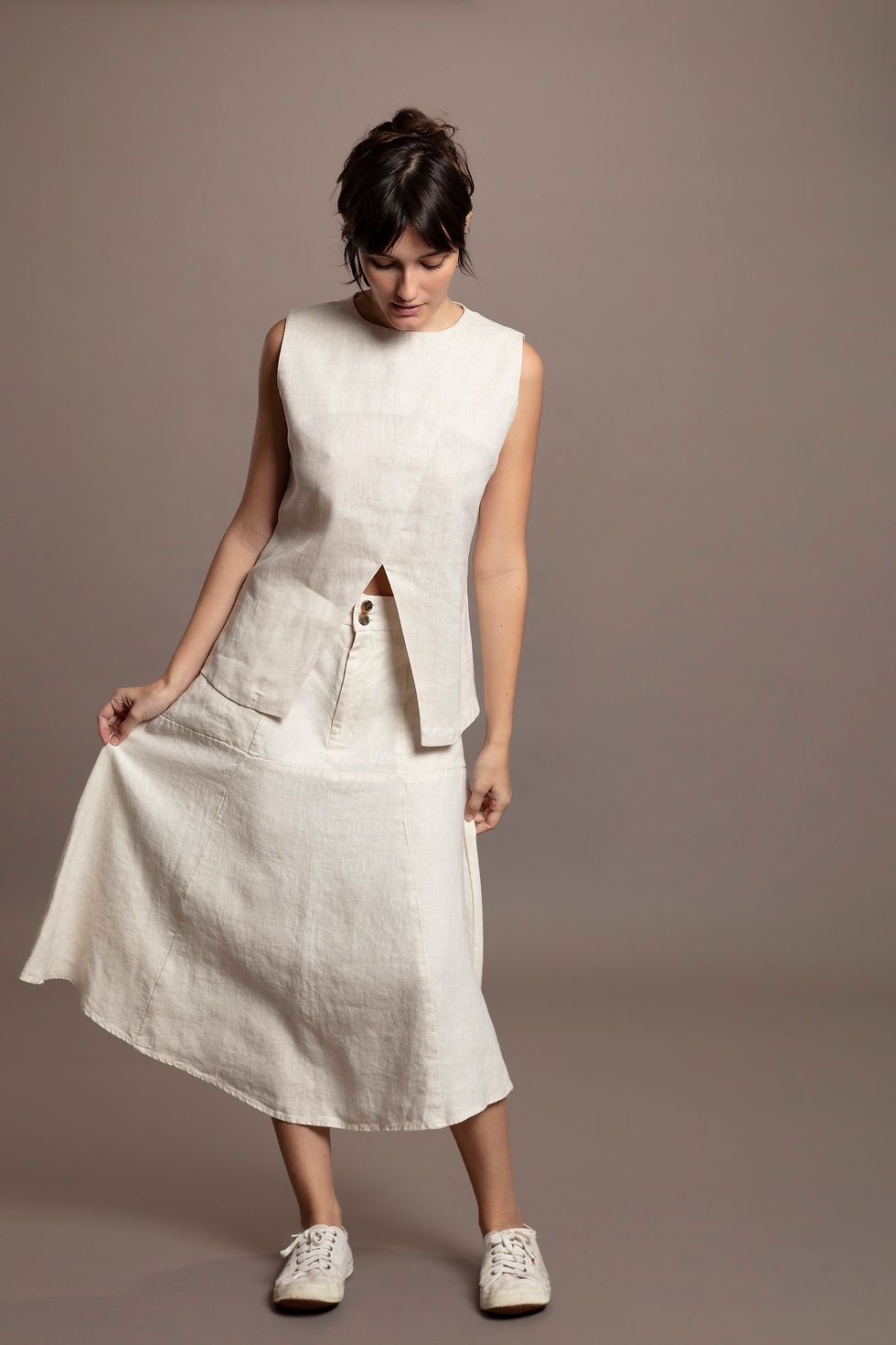 Miniatura: Saia Adele Off White