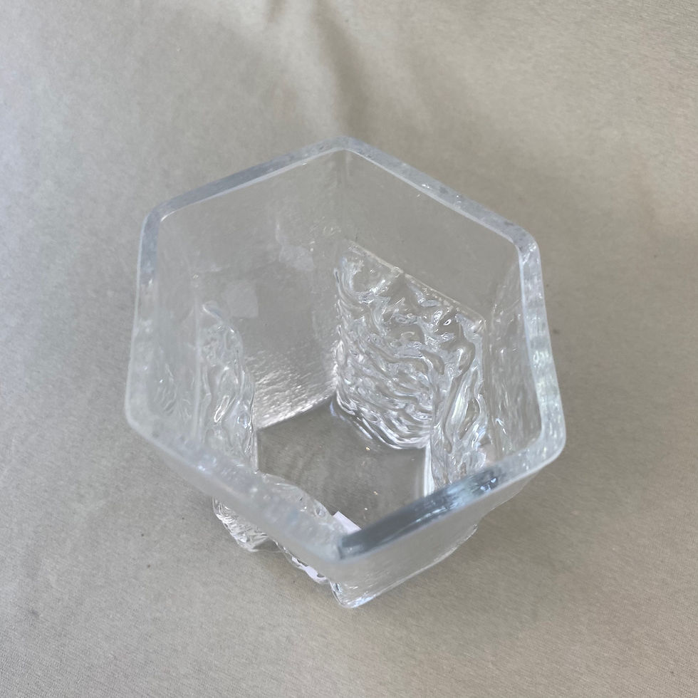 Miniatyrbilde: Glassvase 