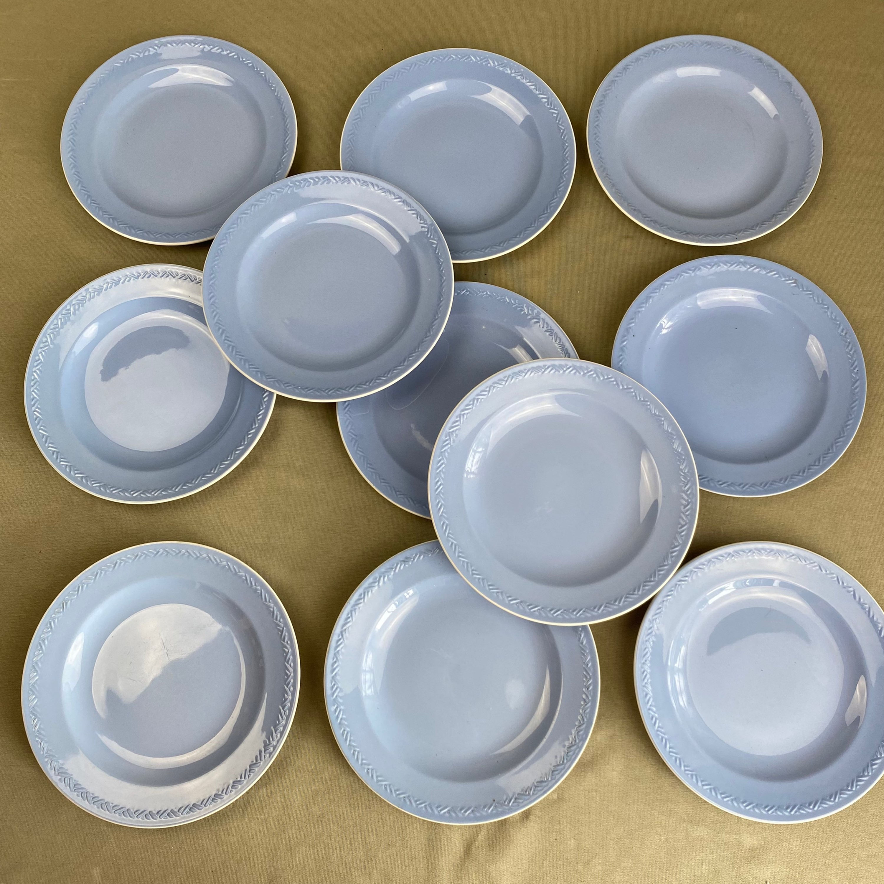 Grete blå tallerken 