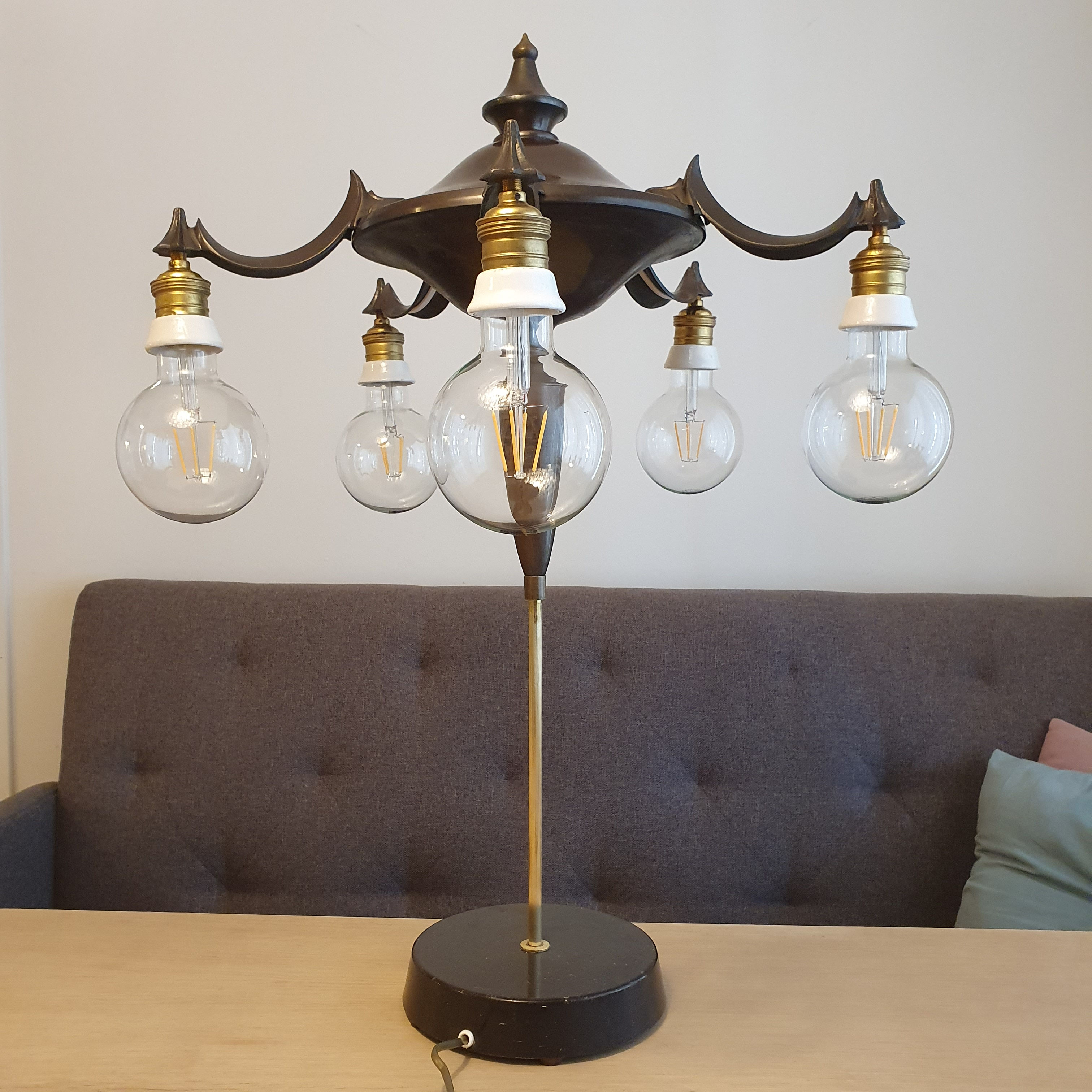 Unik redesignet lampe gotisk Kraftverk design