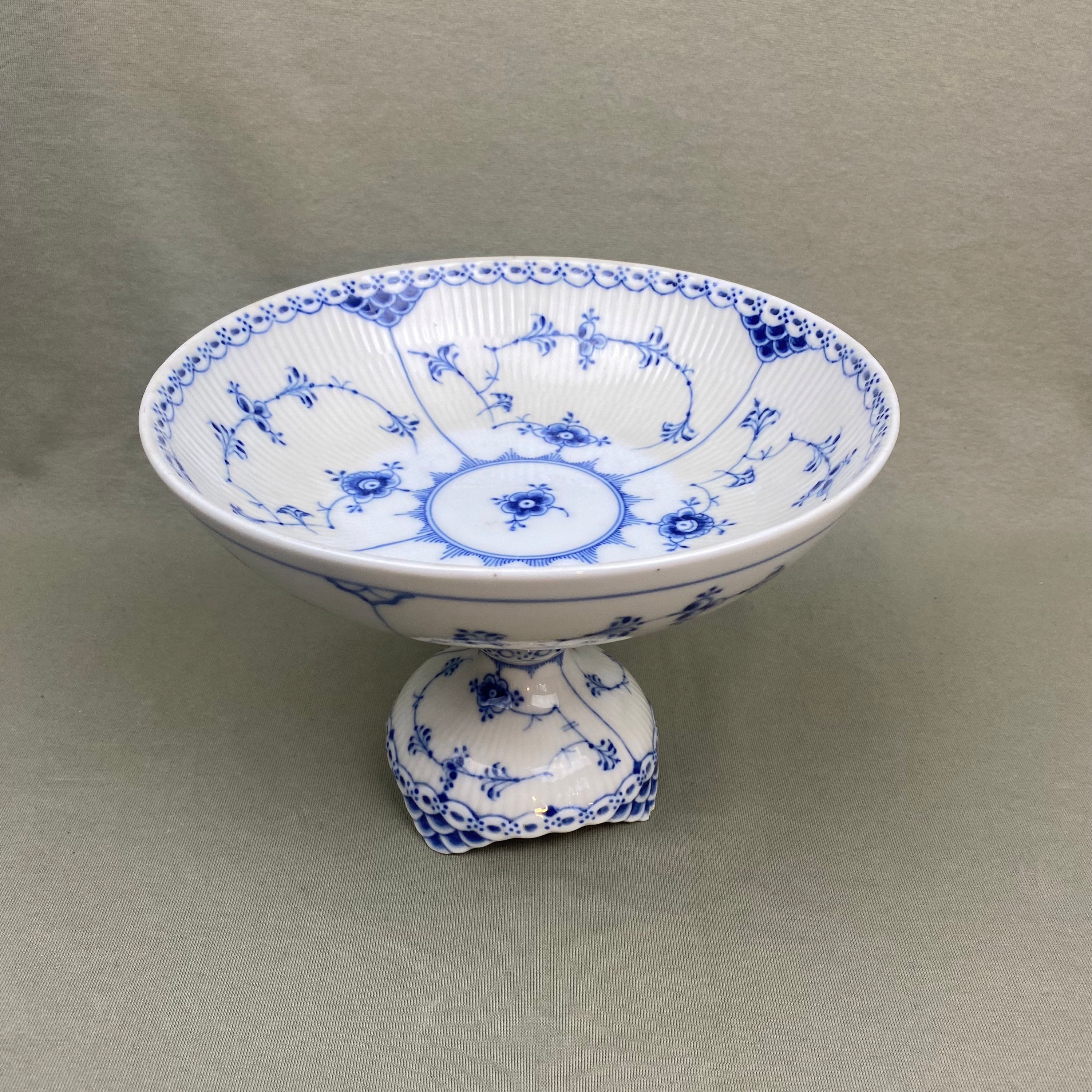 Royal Copenhagen halvblond riflet stettefat