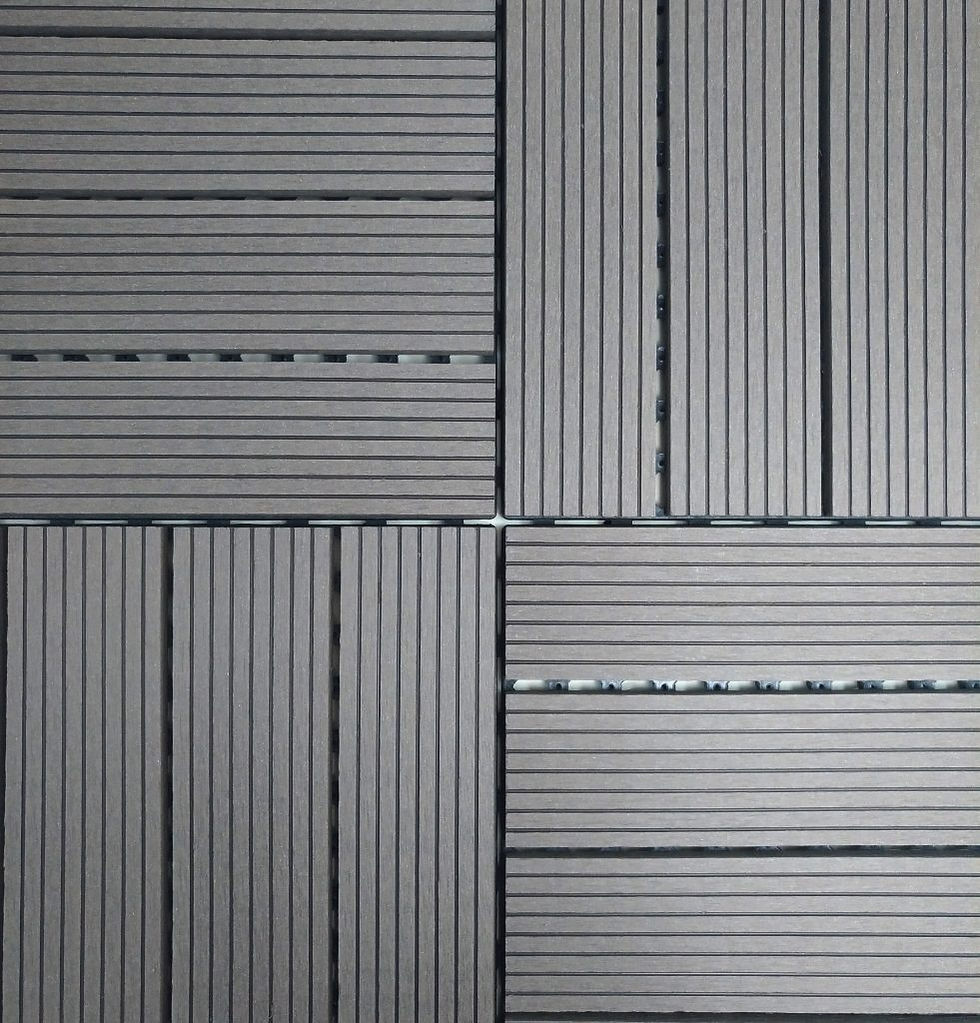 Thumbnail: VOLLER Eco Composite Grooved Decking Tile