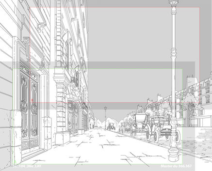 Background used in production during my first internship at Madlab Studio