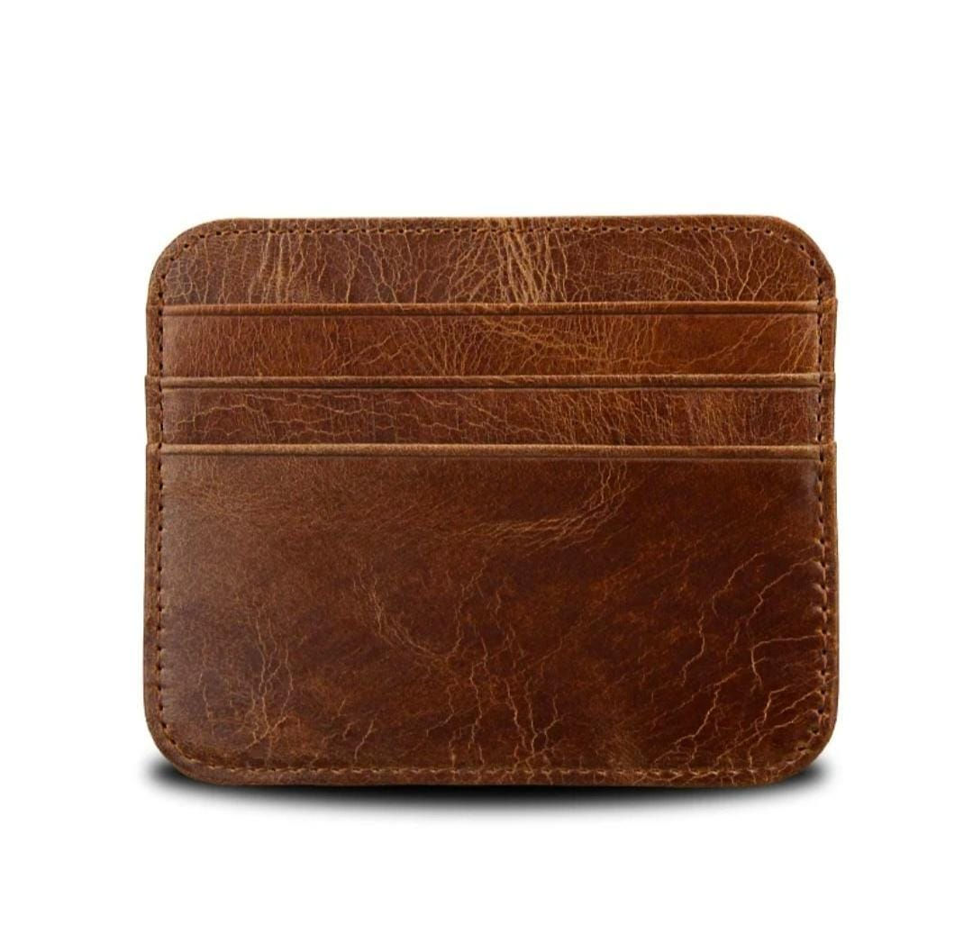 Genuine Leather Card Wallet