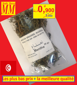 menthe 20 gr.