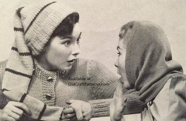 Thumbnail: Patons 74 Hats and Scarves by Beehive Knitting and Crochet Patterns