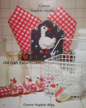 Thumbnail: Plaid 8158. Country Goose Collection - Plastic Canvas Patterns
