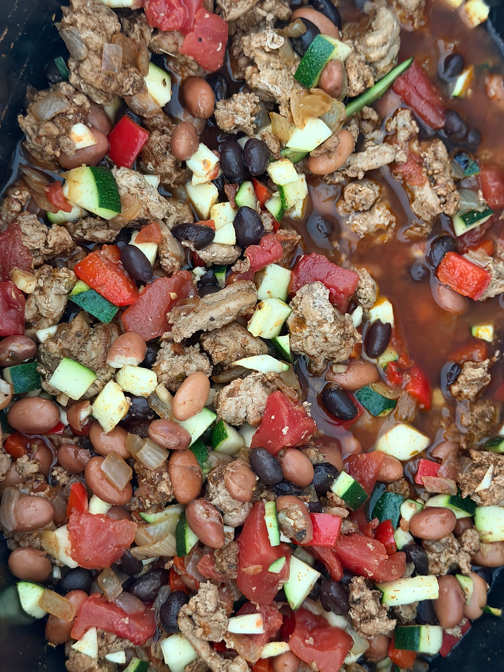 sally rychlak healthy turkey chili